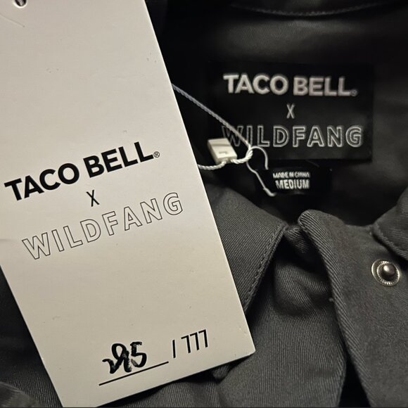 LIMITED EDITION Wildfang x Taco Bell High Waisted Coverall *Grey* - Picture 3 of 5